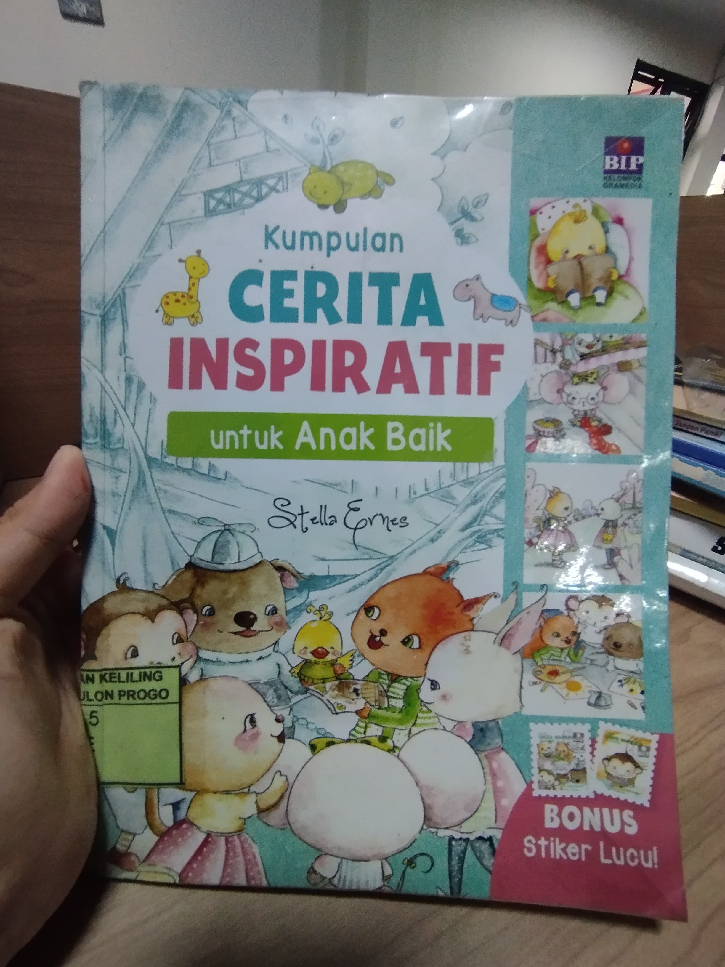 Cover Kumpulan Cerita Inspiratif untuk Anak Baik / Stella Ernes