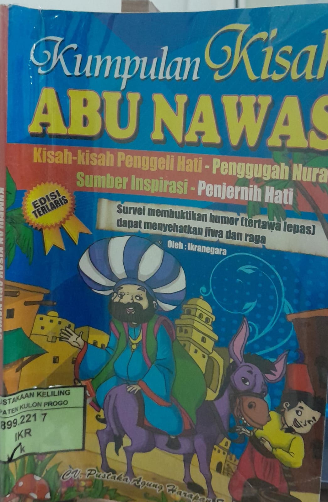 Cover Kumpulan Kisah Abu Nawas / Ikranegara