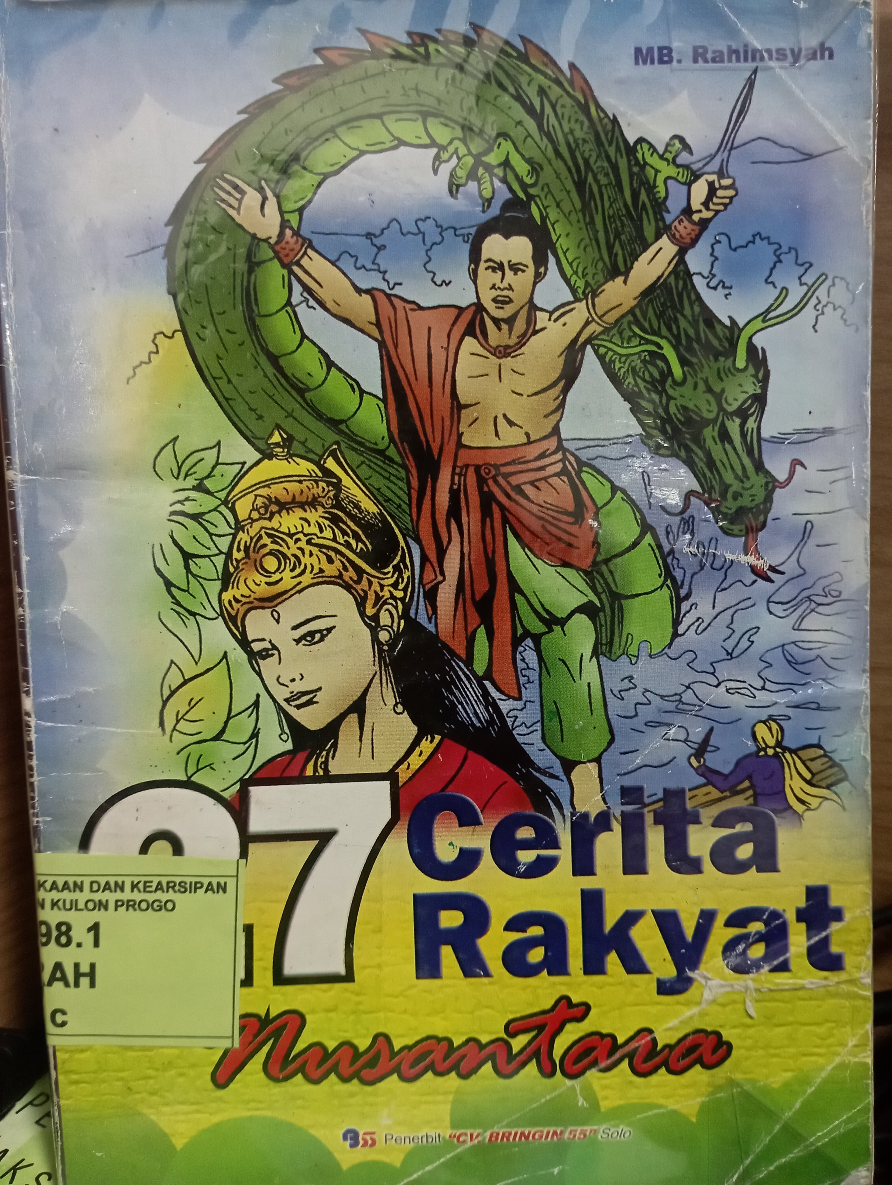 Cover 27 Cerita Rakyat Nusantara / Rahimsyah