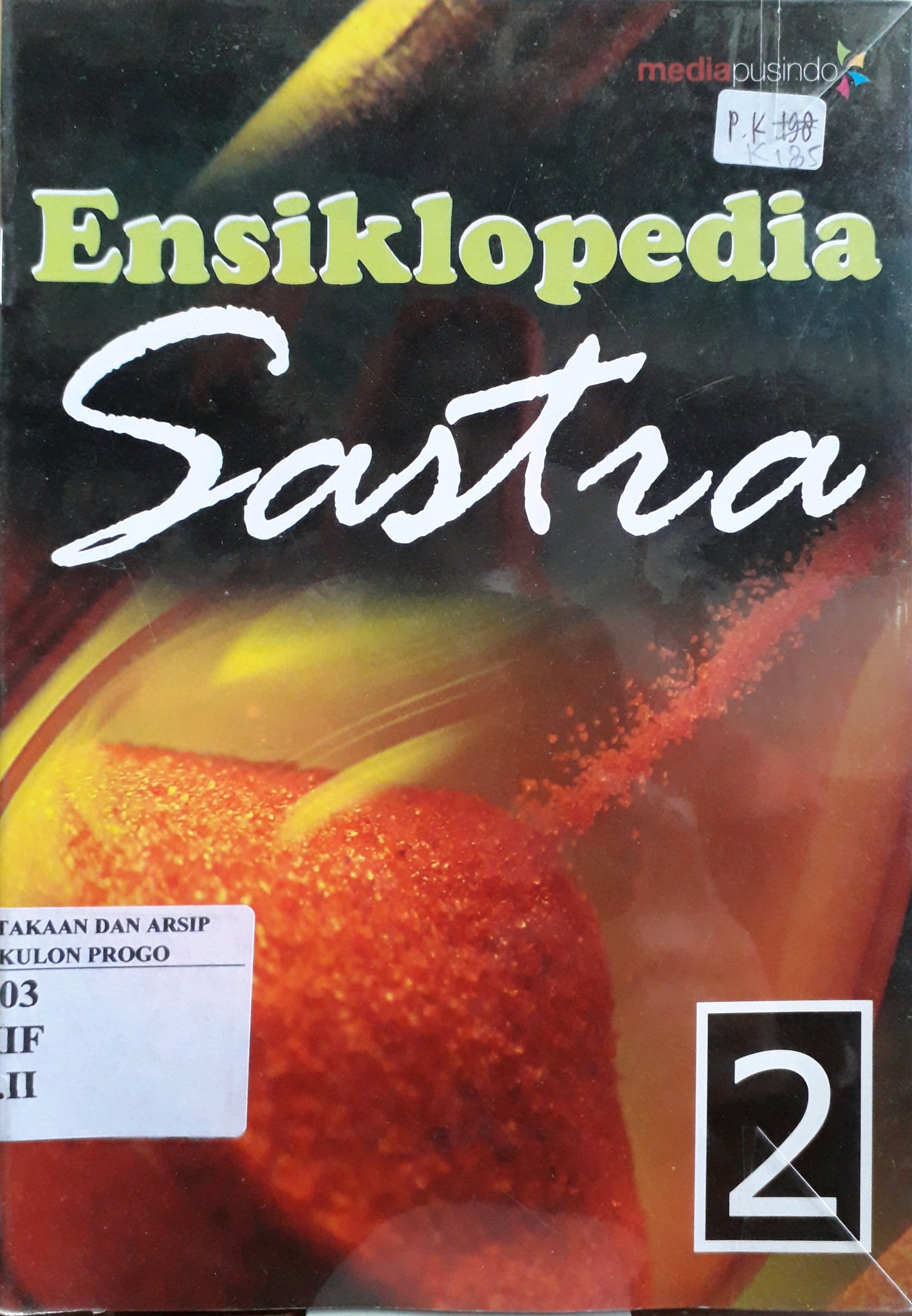 Cover Ensiklopedia Sastra / Penulis, Kifiawati