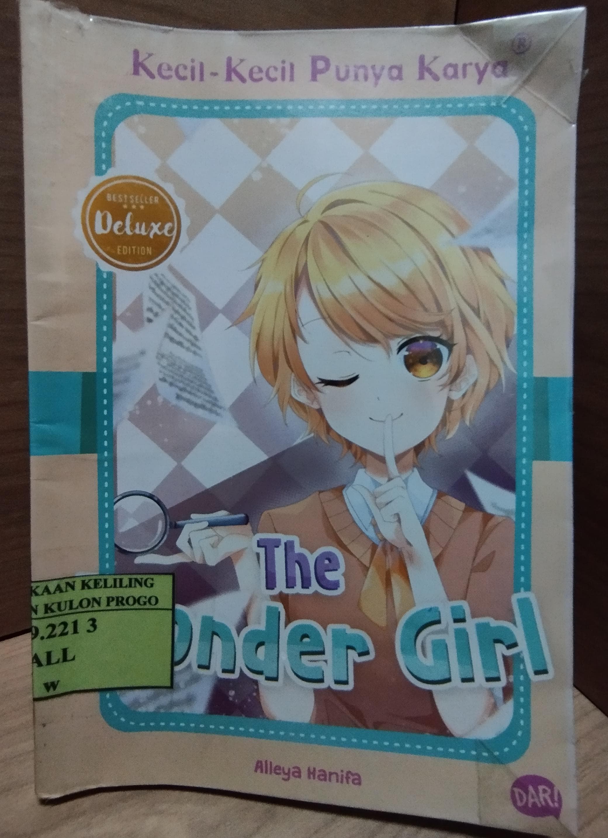 Cover KKPK The Wonder Girl / Alleya Hanifa