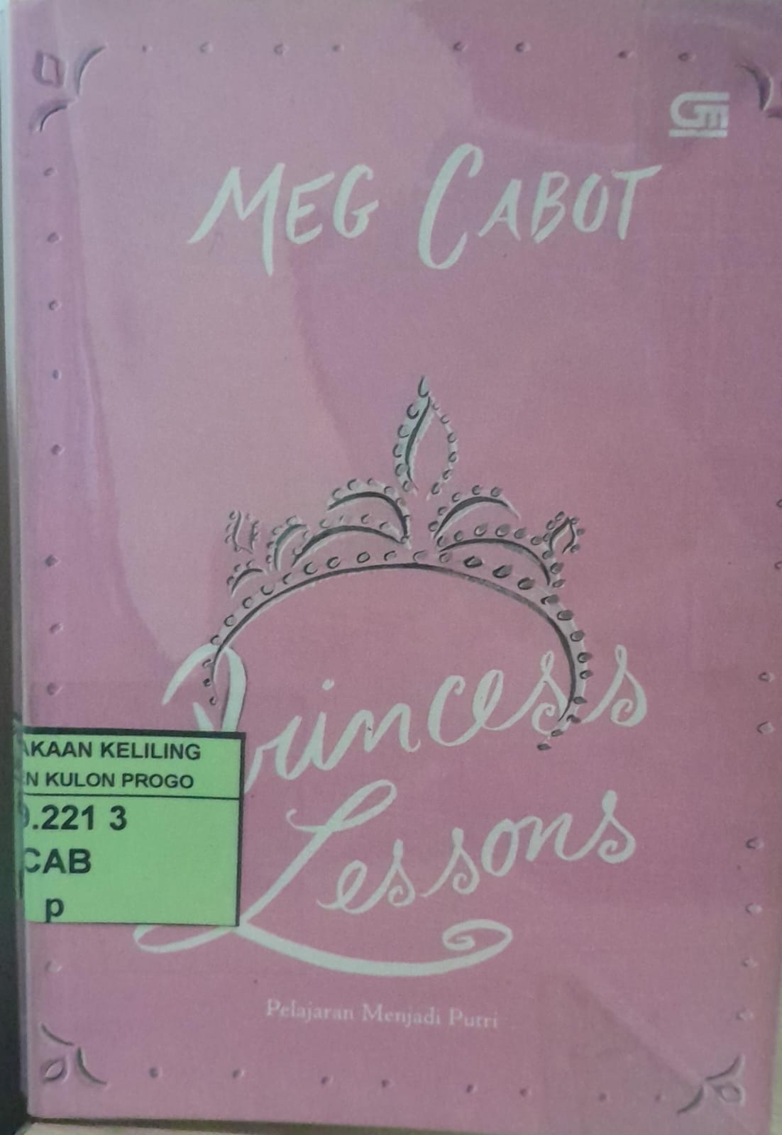 Cover Princess Lessons :  Pelajaran Menjadi Putri / Cabot