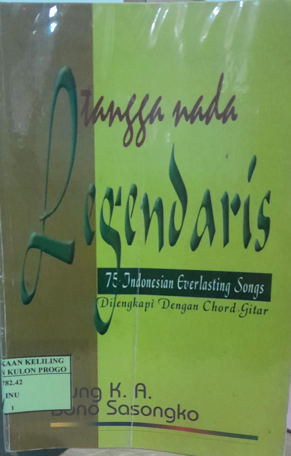 Cover Tangga Nada Legendaris / Inung K. A.