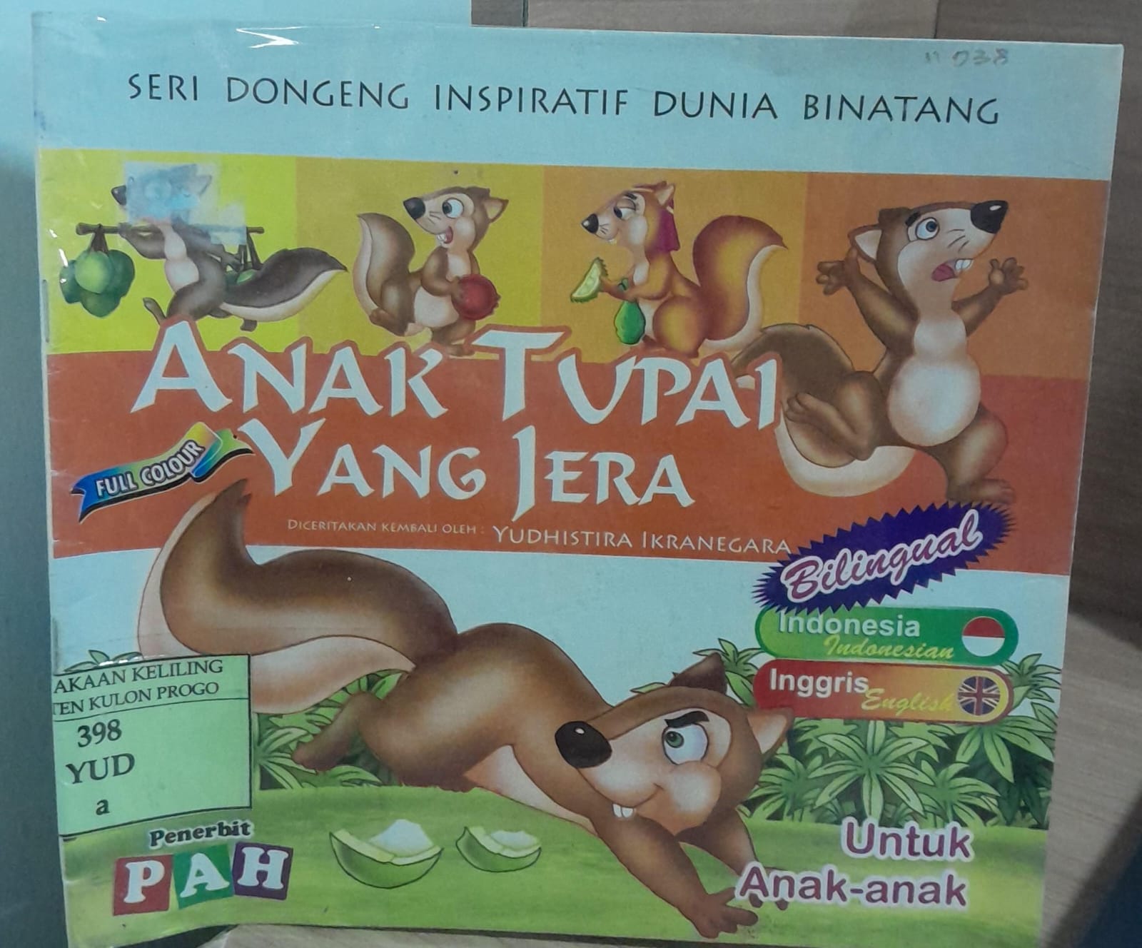 Cover Anak Tupai yang Jera / Yudhistira Ikranegara