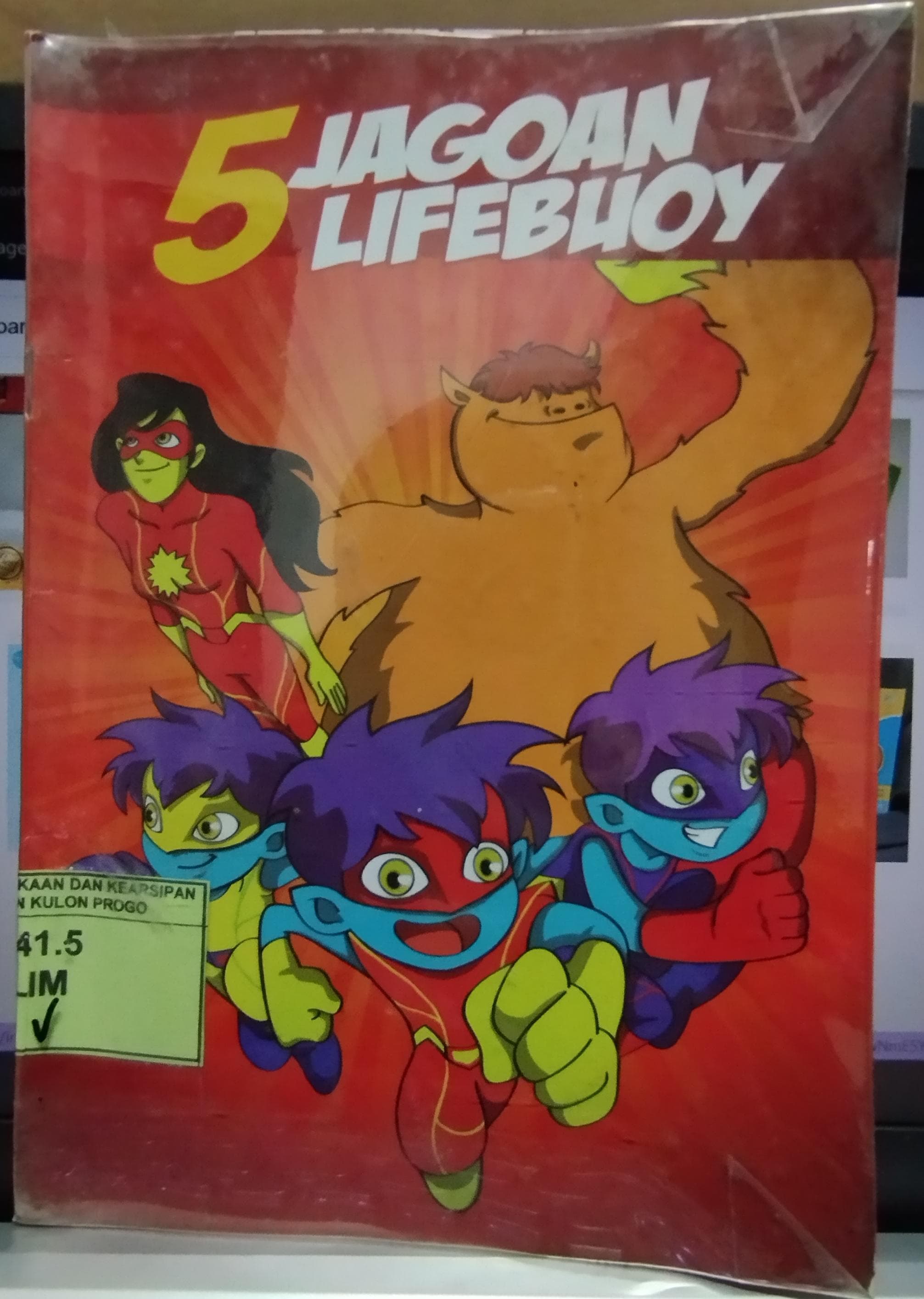 Cover 5 Jagoan Lifeboy