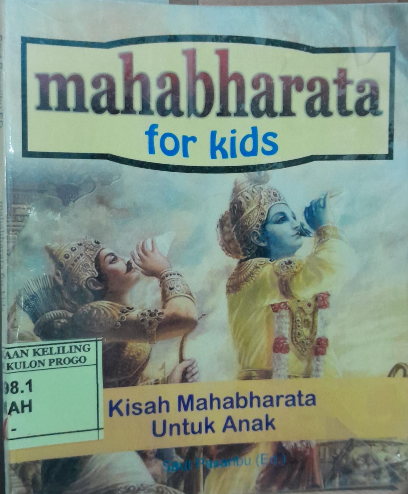 Cover Mahabharata for Kids