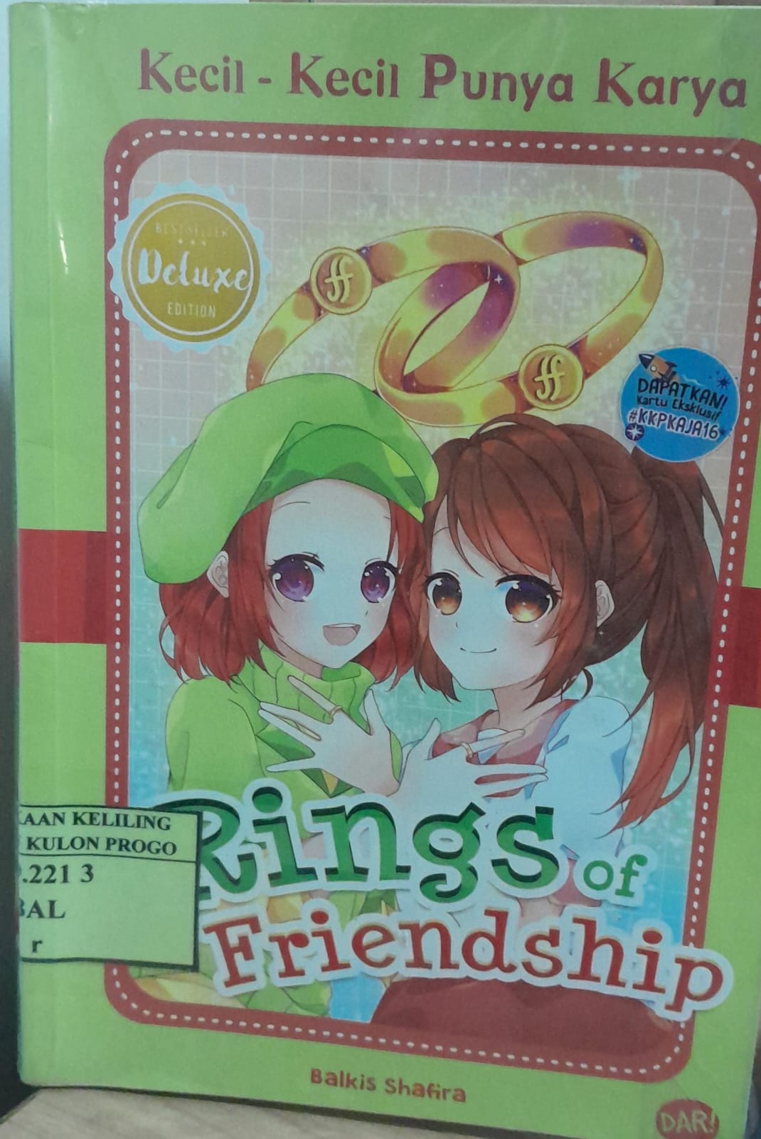 Cover The Rings Of Friendship - Kecil-kecil Punya Karya (KKPK) / Balkis Shafira