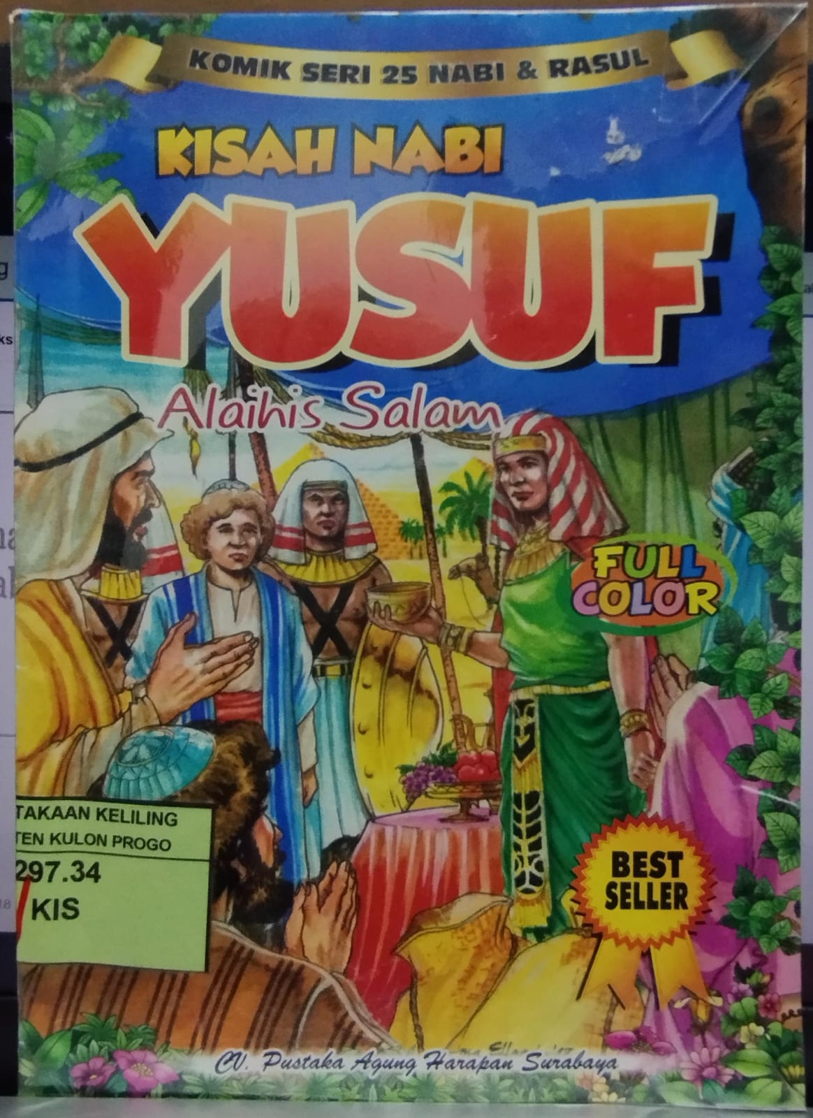 Cover Kisah Nabi Yusuf Alaihis Salam