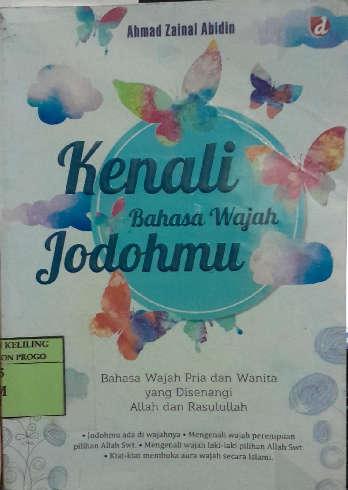 Cover Kenali Bahasa Wajah Jodohmu / Ahmad Zainal Abidin