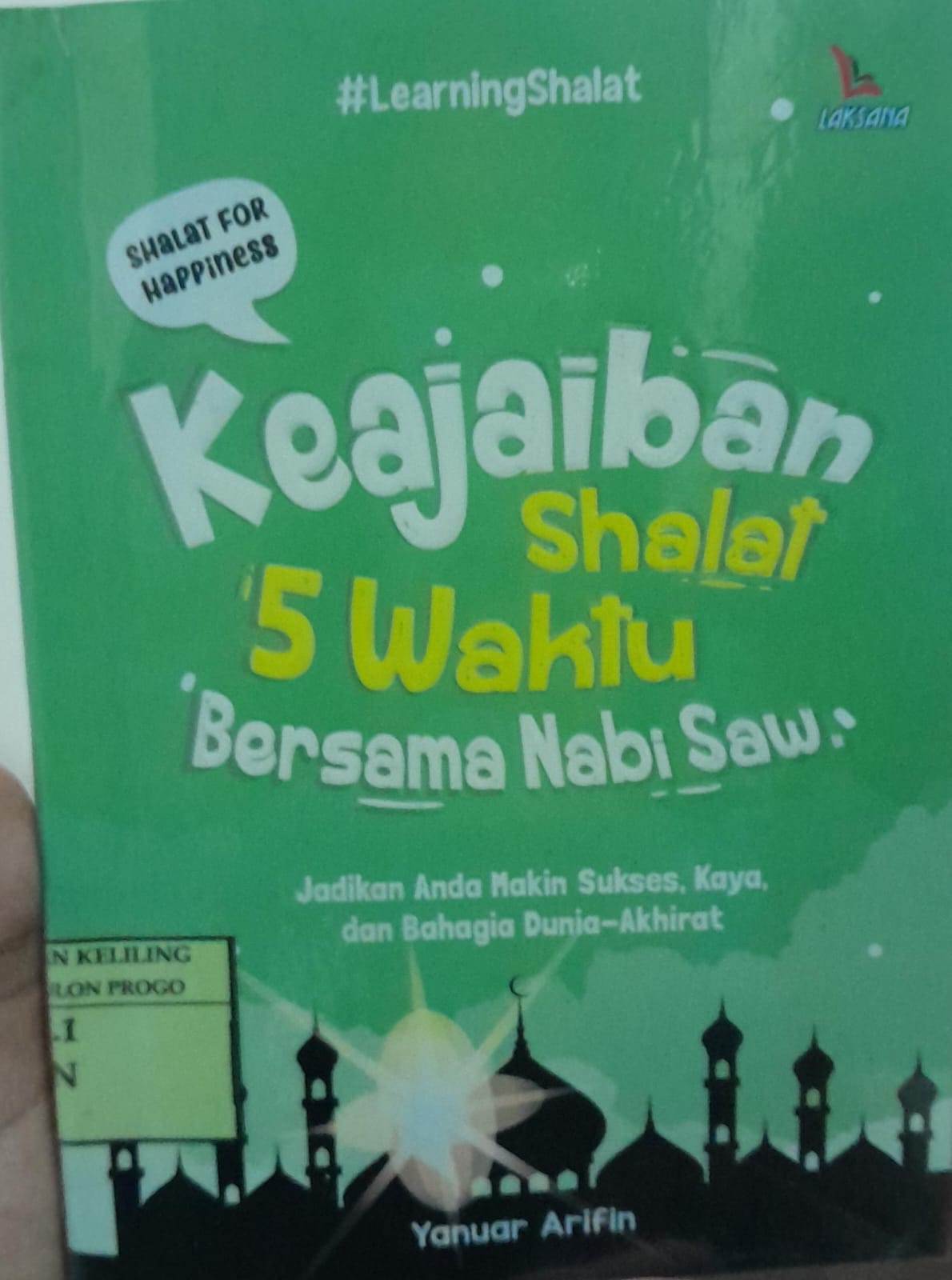 Cover Keajaiban Shalat 5 Waktu Bersama Nabi SAW / Yanuar Arifin