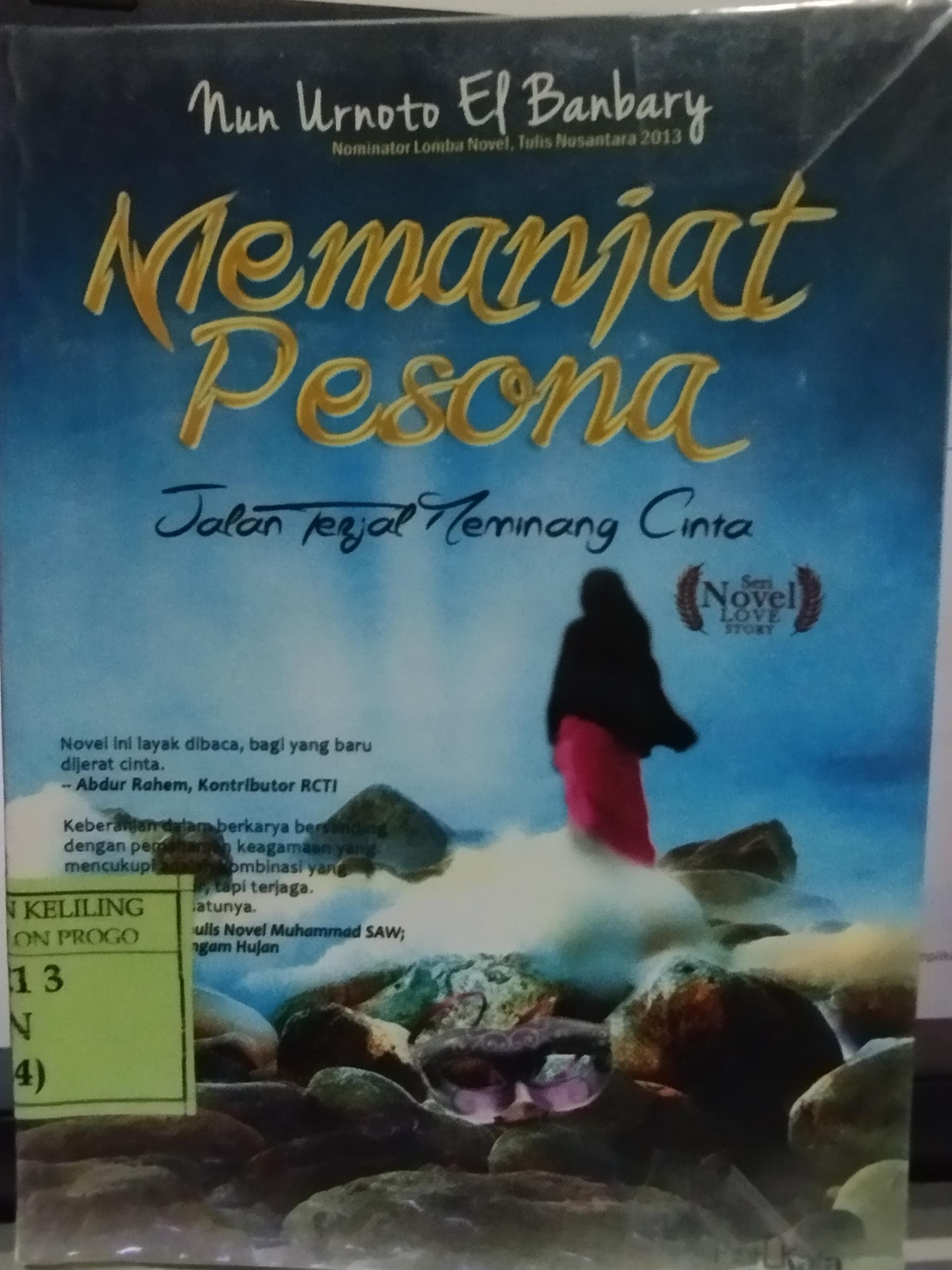 Cover Memanjat Pesona :  Jalan Terjal Meminang Cinta / Nun Urnoto El Banbary