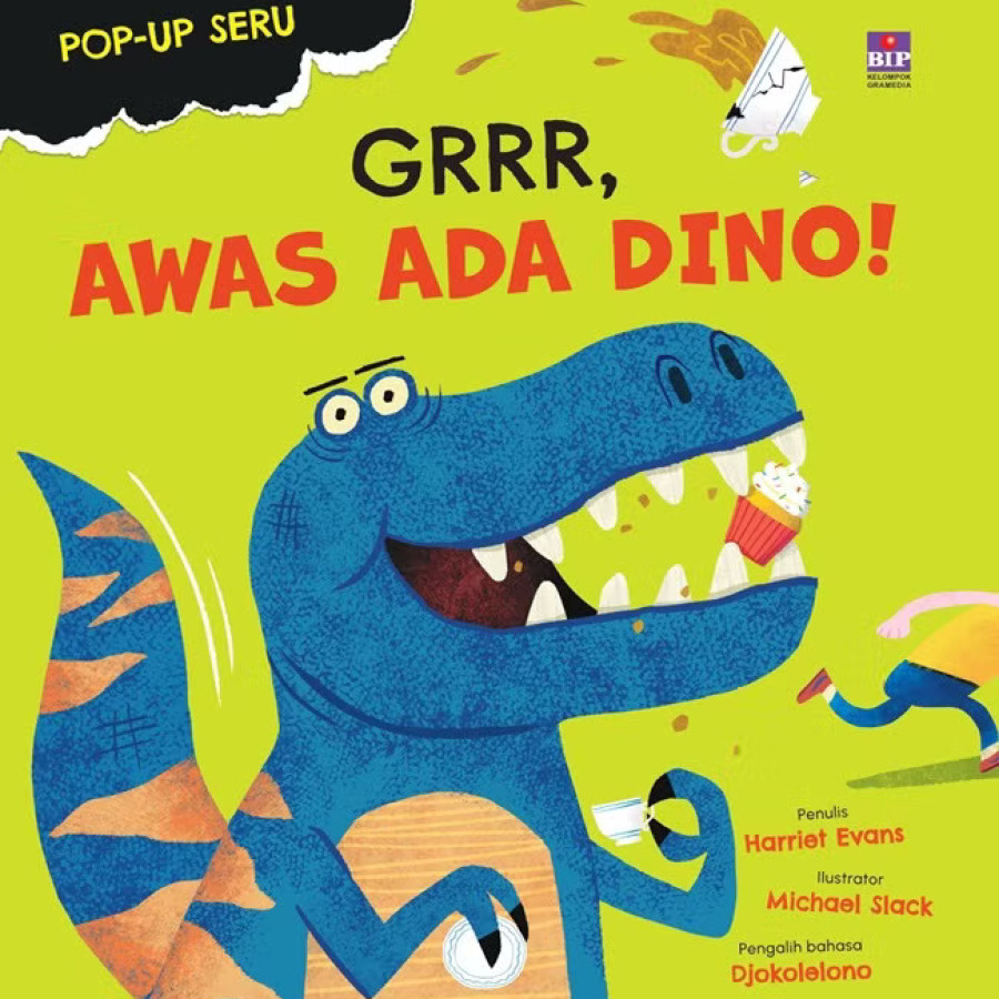 Cover Grrr, awas ada Dino! / Harriet Evans