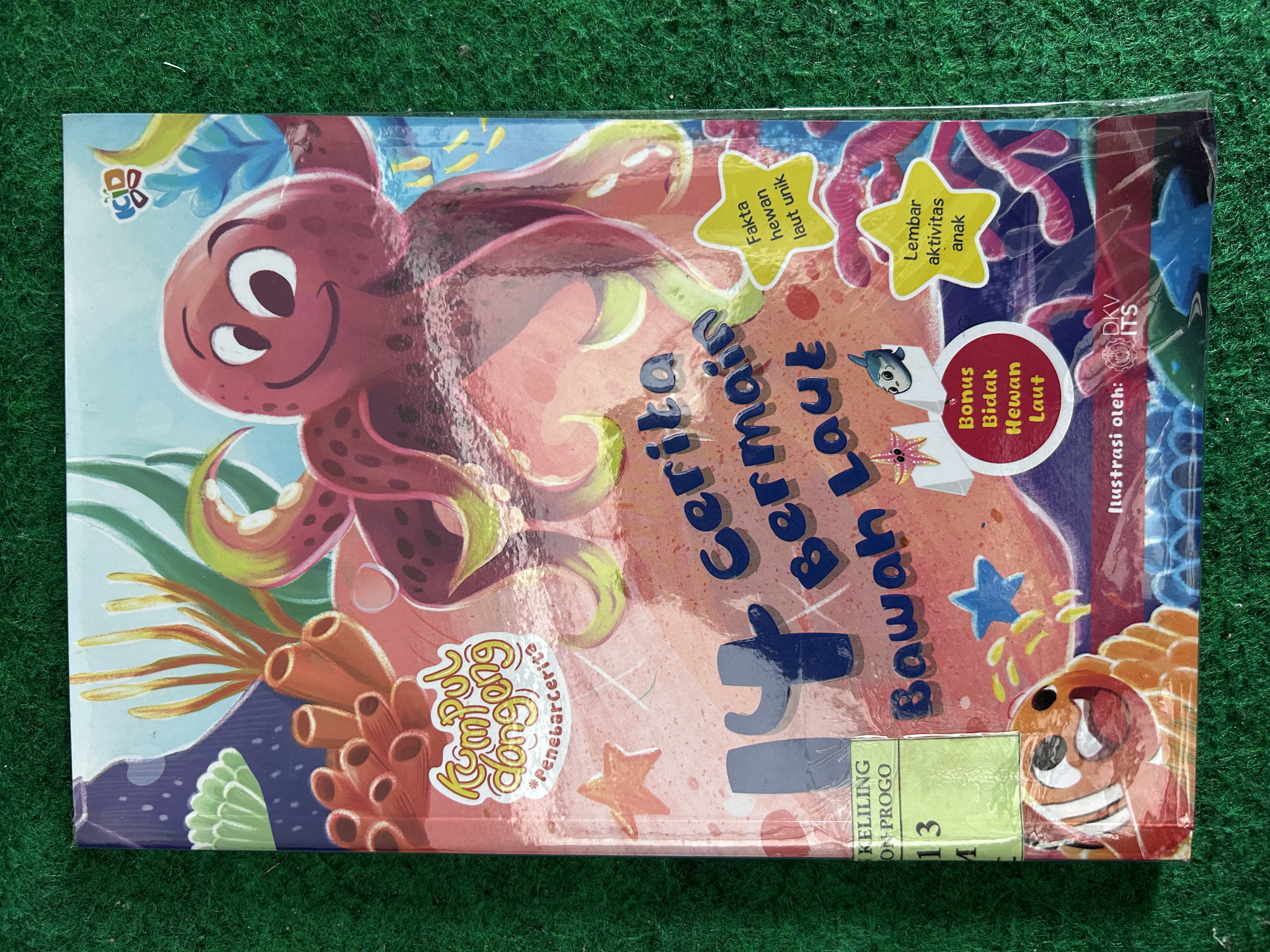Cover 14 Cerita Bermain di Bawah Laut / Kumpul Dongeng