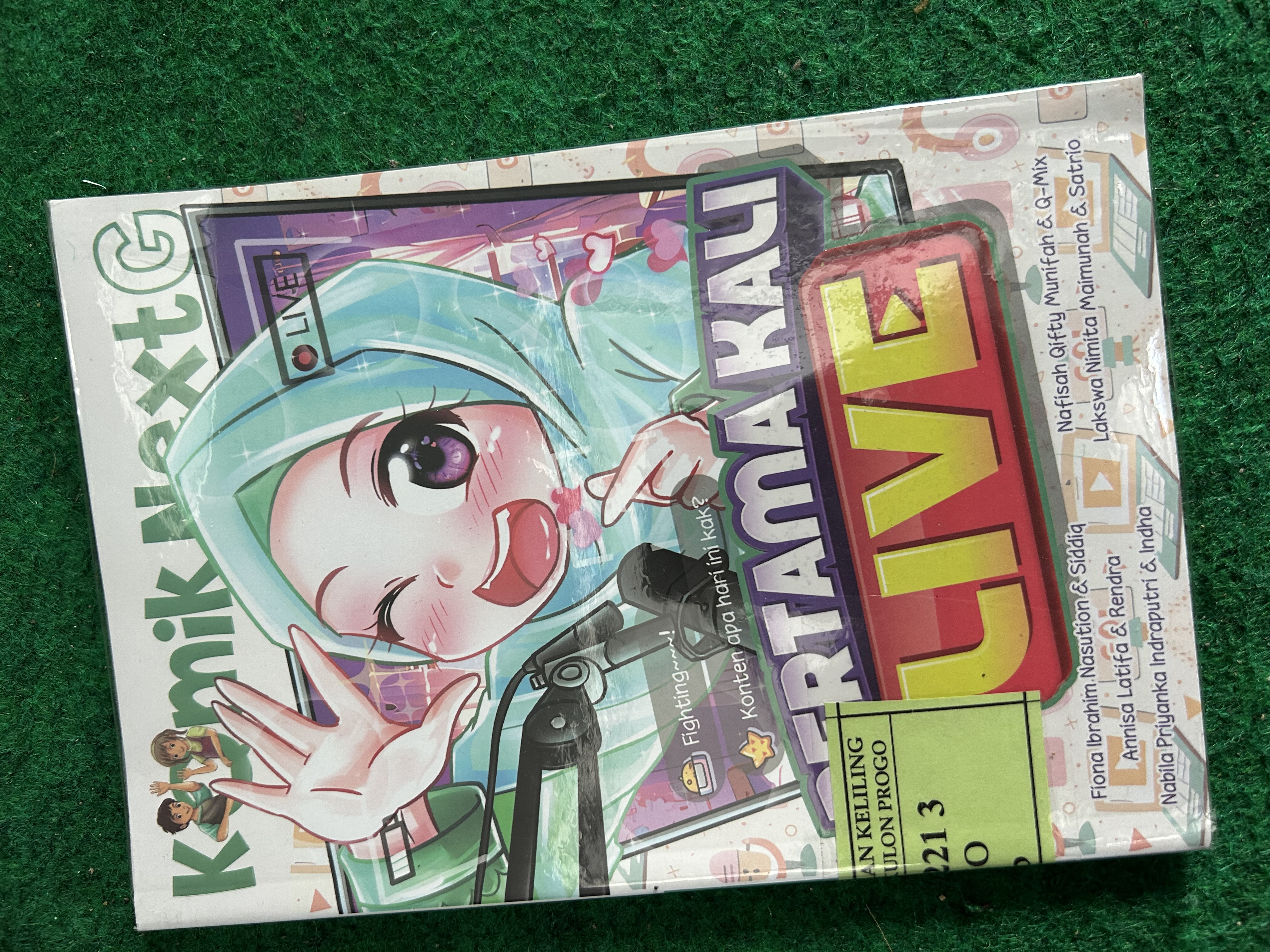 Cover Komik Next G :  Pertamakali LIVE