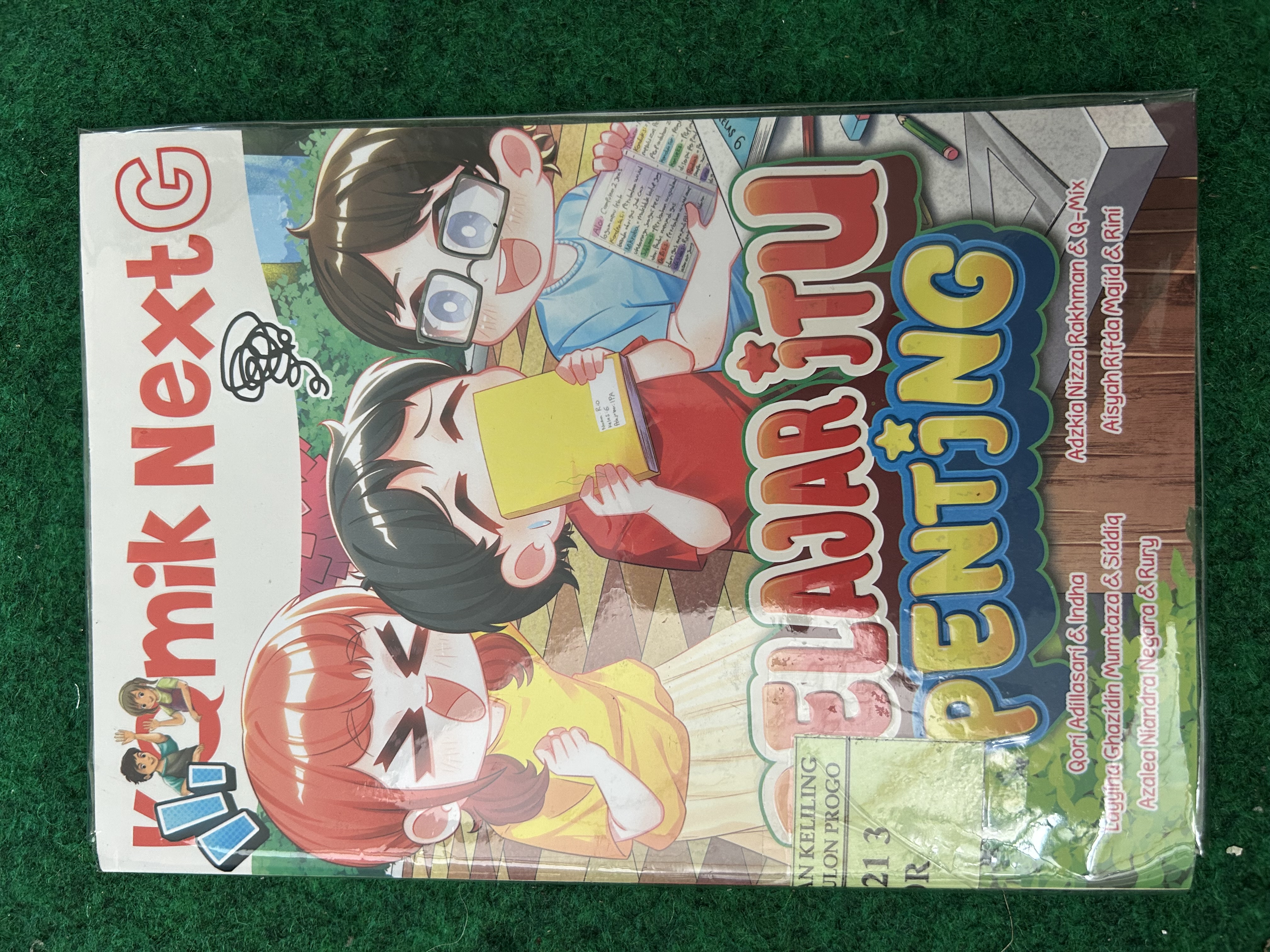Cover Komik Next G :  Belajar itu Penting / Qori Adillasari