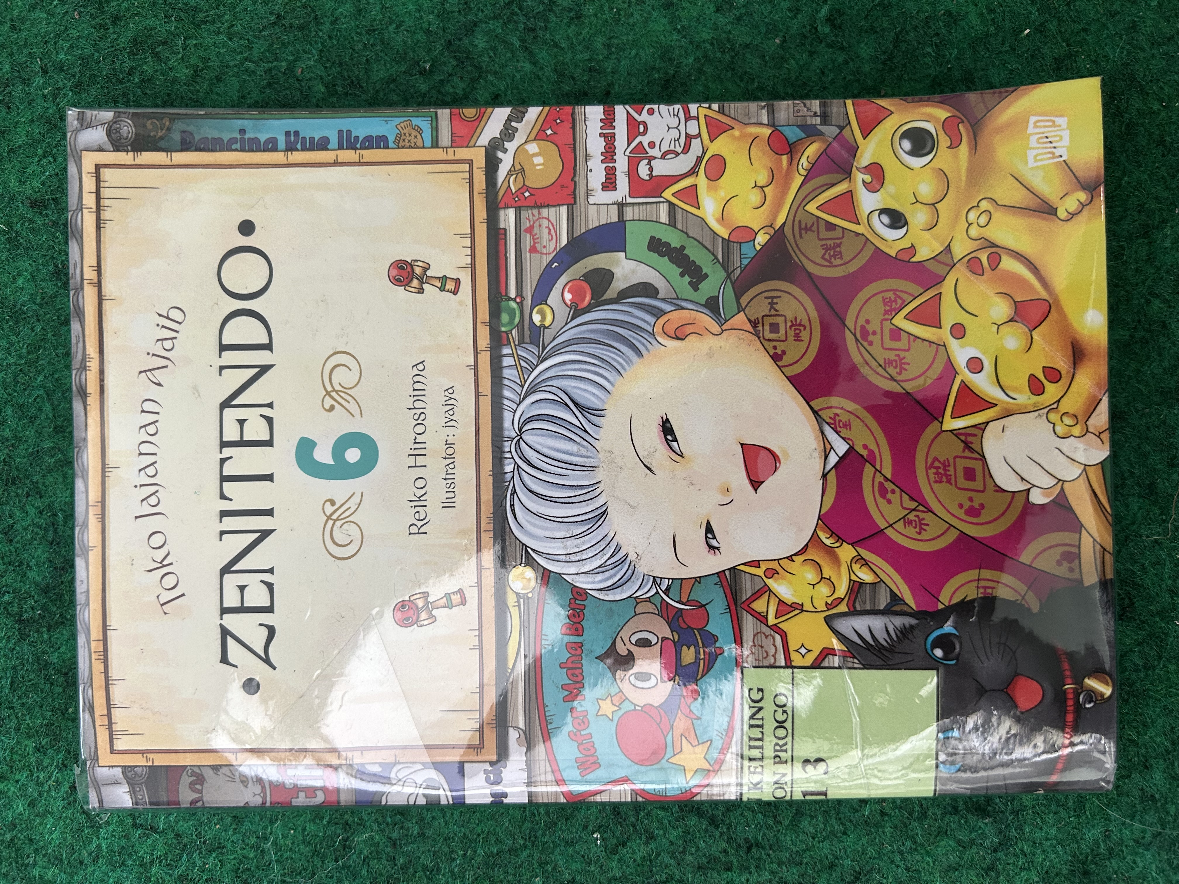 Cover Toko Jajanan Ajaib :  Zenitendo 6 / Reiko Hiroshima