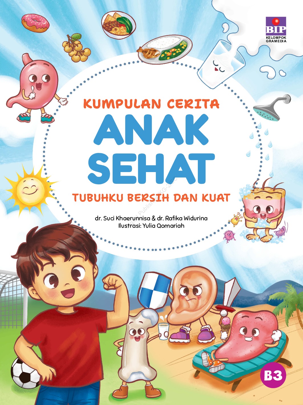 Cover Kumpulan cerita anak sehat tubuhku bersih dan kuat / Suci Khaerunnisa