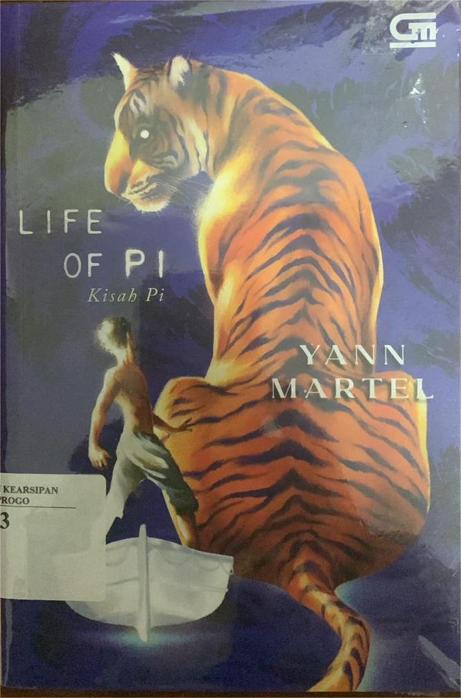 Cover Life of PI / Yann Martel