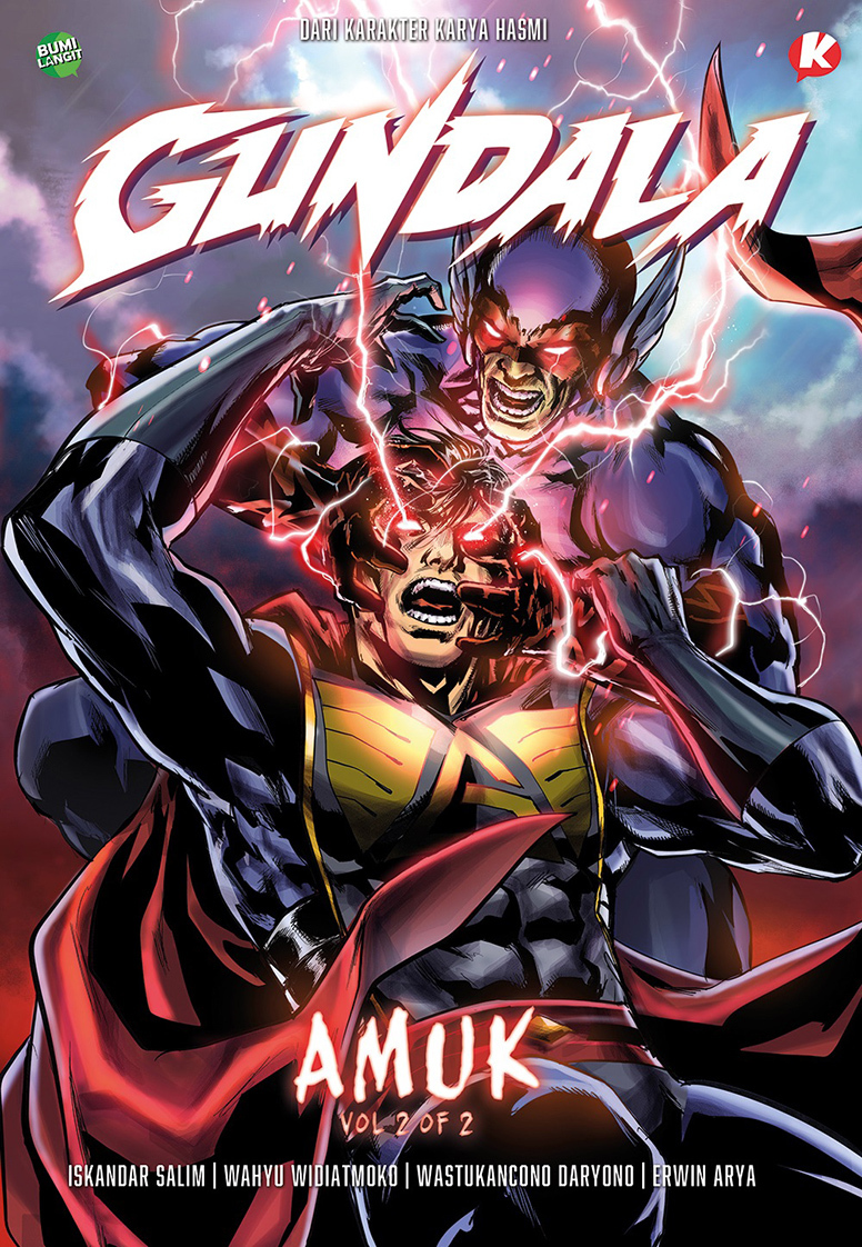 Cover Gundala: amuk / Iskandar salim