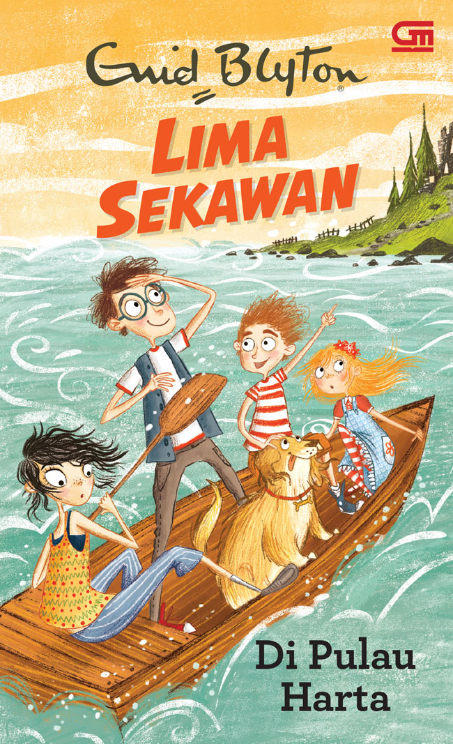 Cover Lima Sekawan : Di Pulau Harta / Enid Blyton
