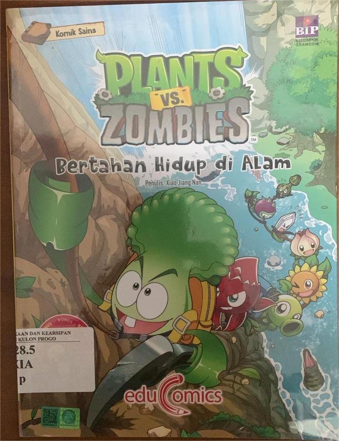 Cover Plants vs Zombies :  Bertahan Hidup di Alam