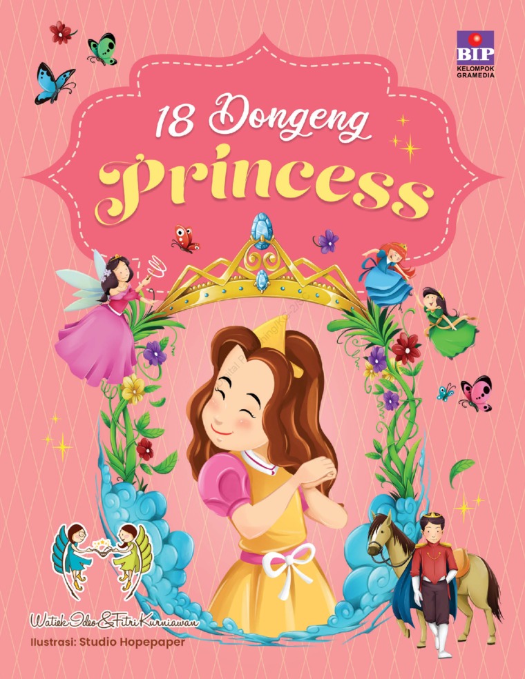 Cover 18 Dongeng Princess / Watiek Ideo