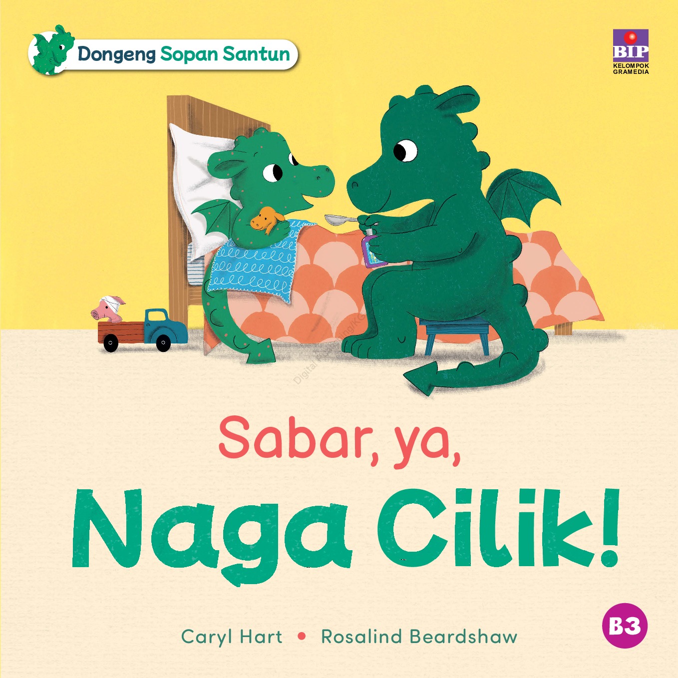 Cover Sabar, ya Naga Cilik! / Caryl Hart