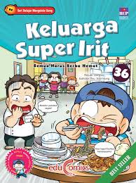 Cover Keluarga super irit 36 :  semua harus serba hemat