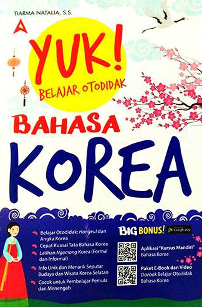 Cover Yuk! Belajar Otodidak Bahasa Korea / Tiarma Natalia
