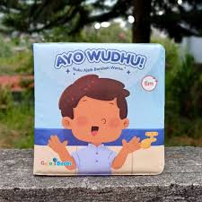 Cover Ayo wudhu buku ajaib berubah warna / TIM Gulalibooks