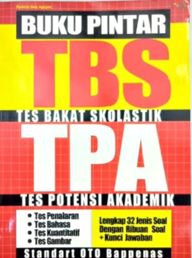 Cover Buku pintar tbs - tpa