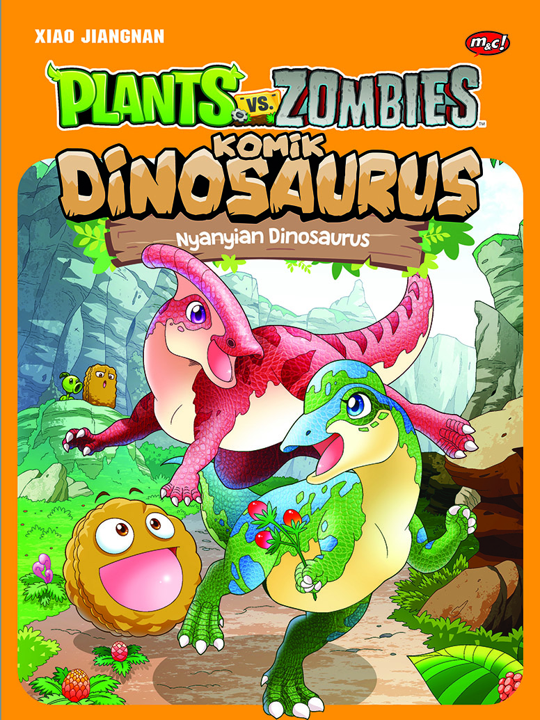 Cover Plants vs zombies komik dinosaurus, nyanyian dinosaurus / Xiao Jiang Nan ; penerjemah, Tifani Yesyifa ; penyunting, Mustika Arum