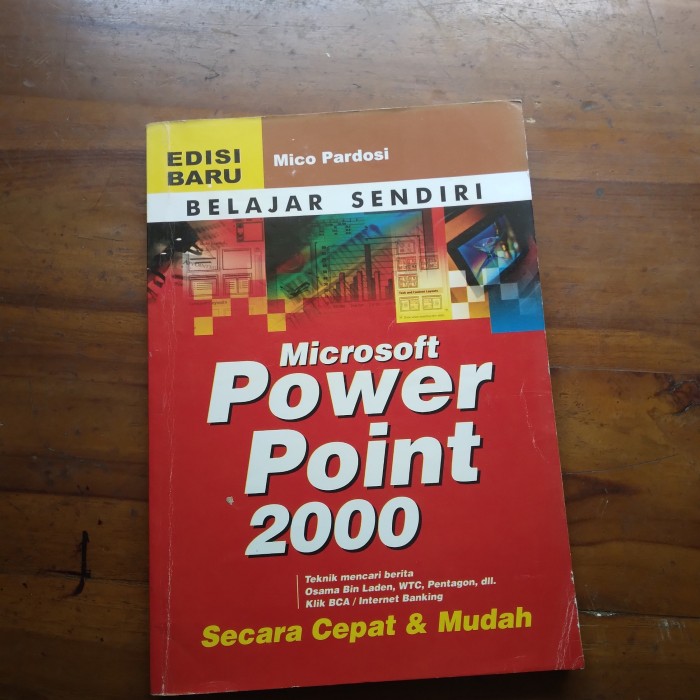 Cover Microsoft Power Point 2000 / Mico Pardosi