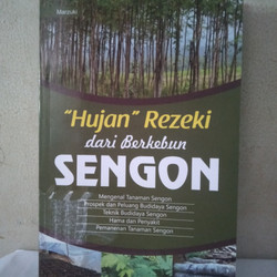 Cover "Hujan" rezeki dari berkebun sengon / penulis, Marzuki ; editor, Dylan Raytama