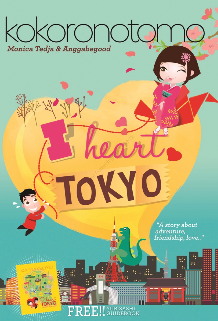 Cover I Heart Tokyo / Monica Tedja