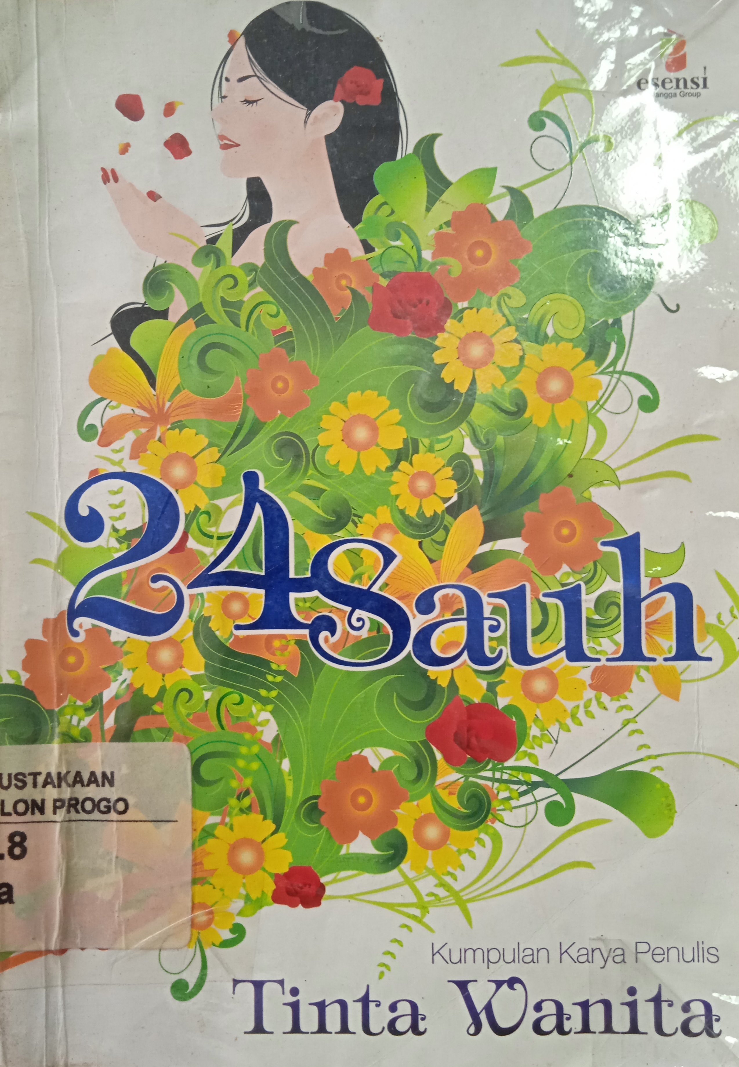 Cover 24 Sauh, kumpulan Karya Penulis Tinta Wanita