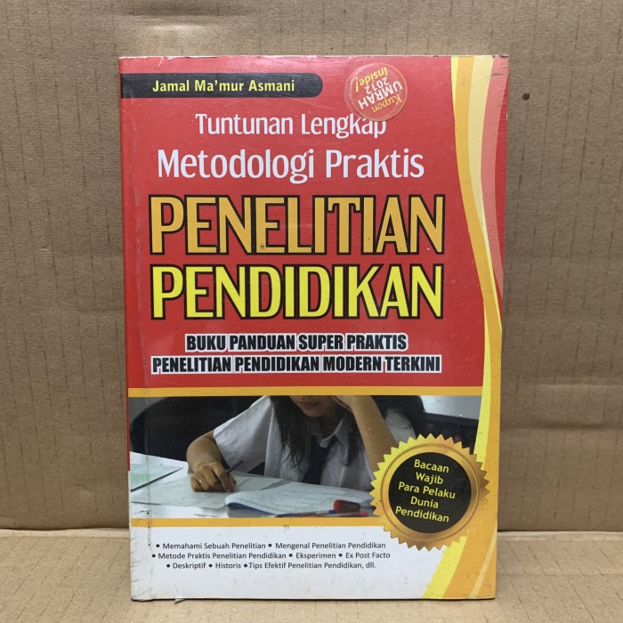 Cover Tuntunan Lengkap metodologi Praktis penelitian Pendidikan / Jamal Makmur Asmani