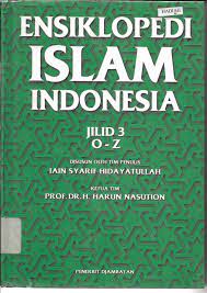 Cover Ensiklopedi Islam Indonesia Jilid 3 O - Z
