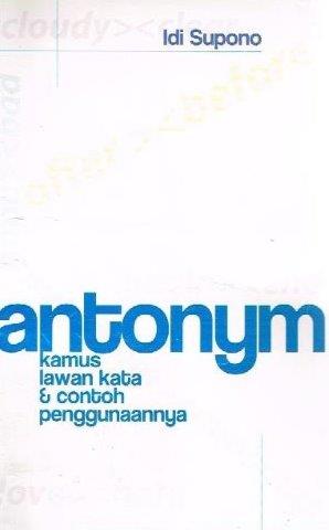 Cover Antonym / Idi Supono