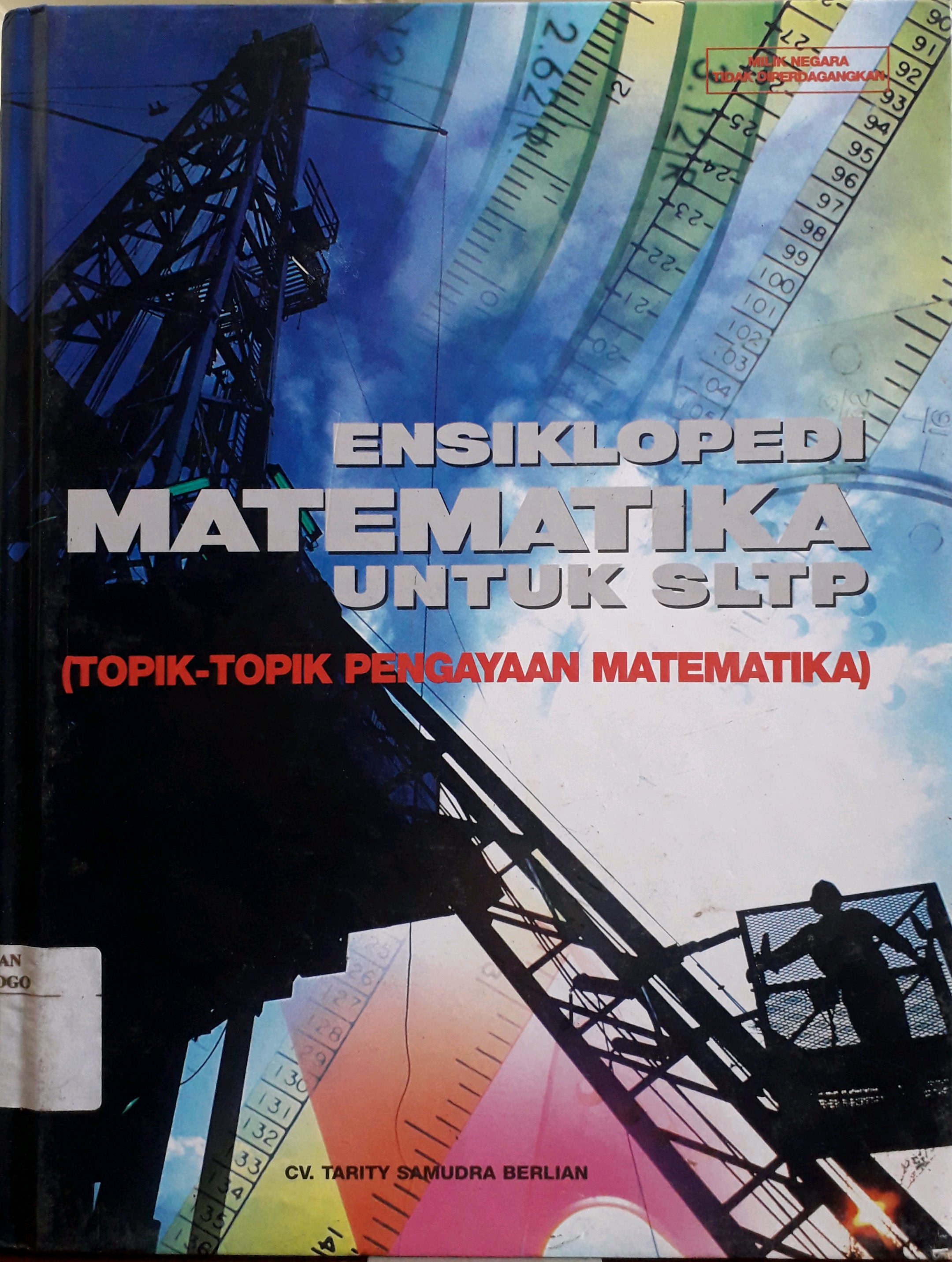 Cover Ensiklopedi Matematika Untuk SLTP / Penulis, Wahyudin