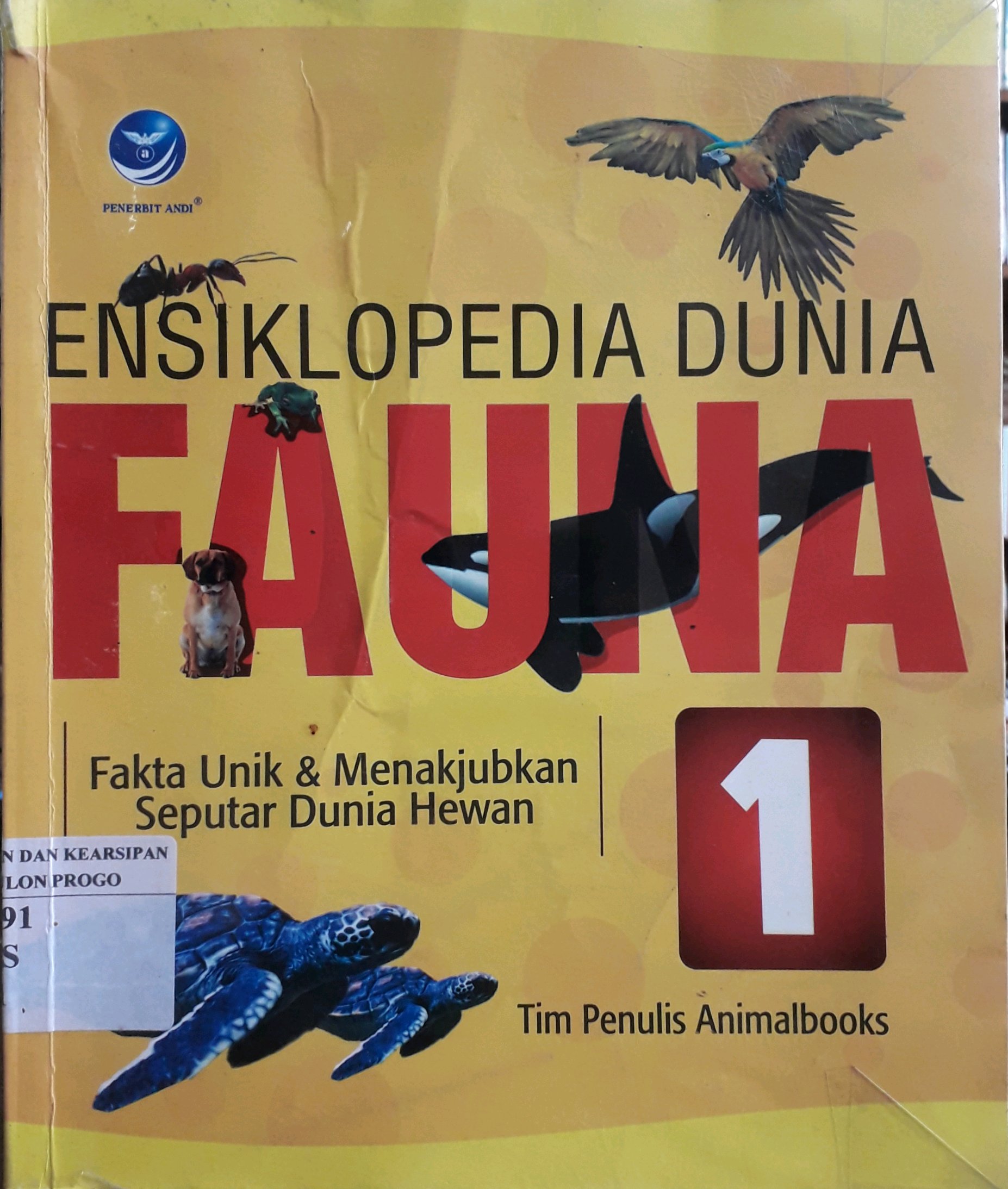 Cover Ensiklopedia Dunia Fauna 1