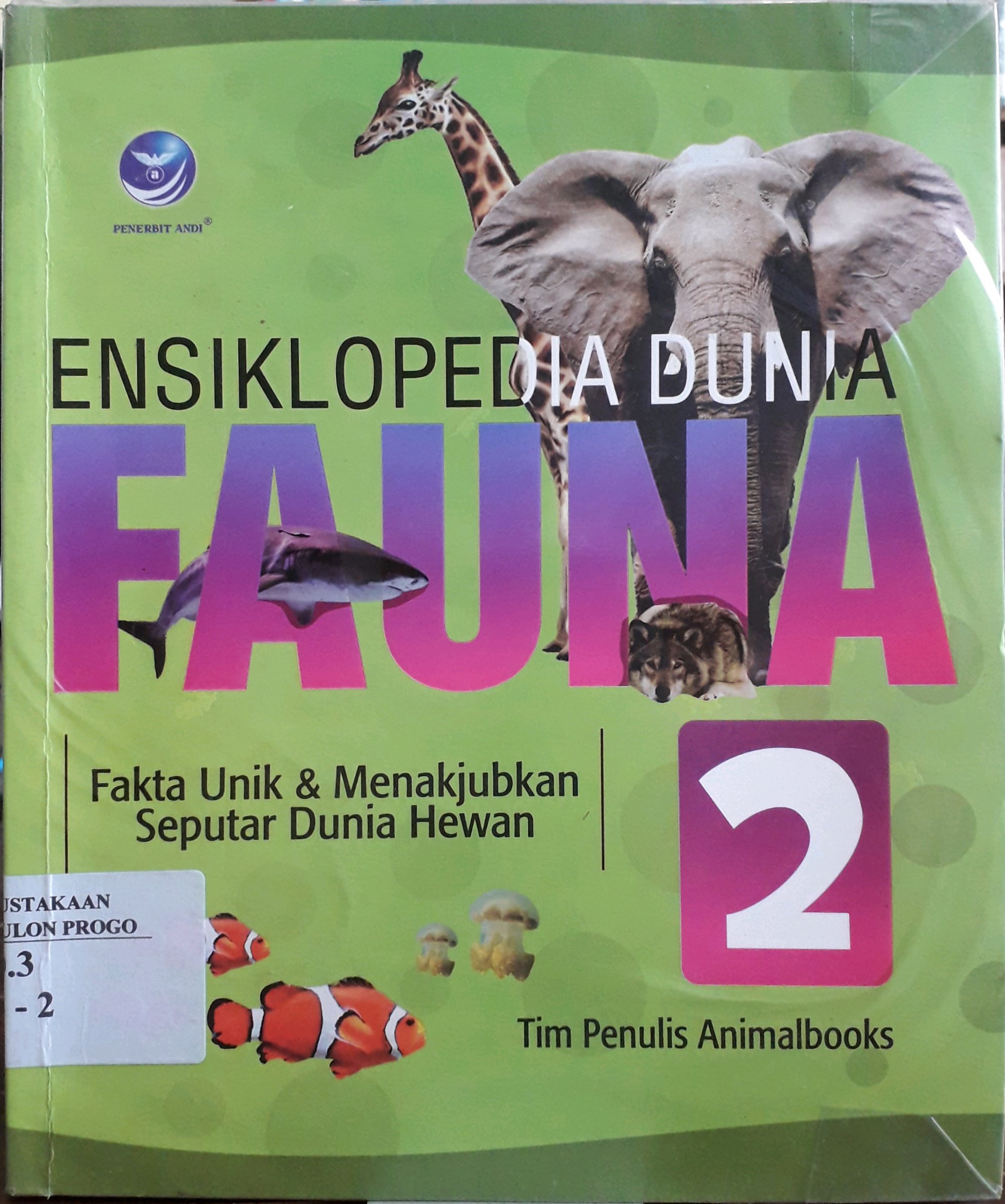 Cover Ensiklopedia Dunia Fauna 2