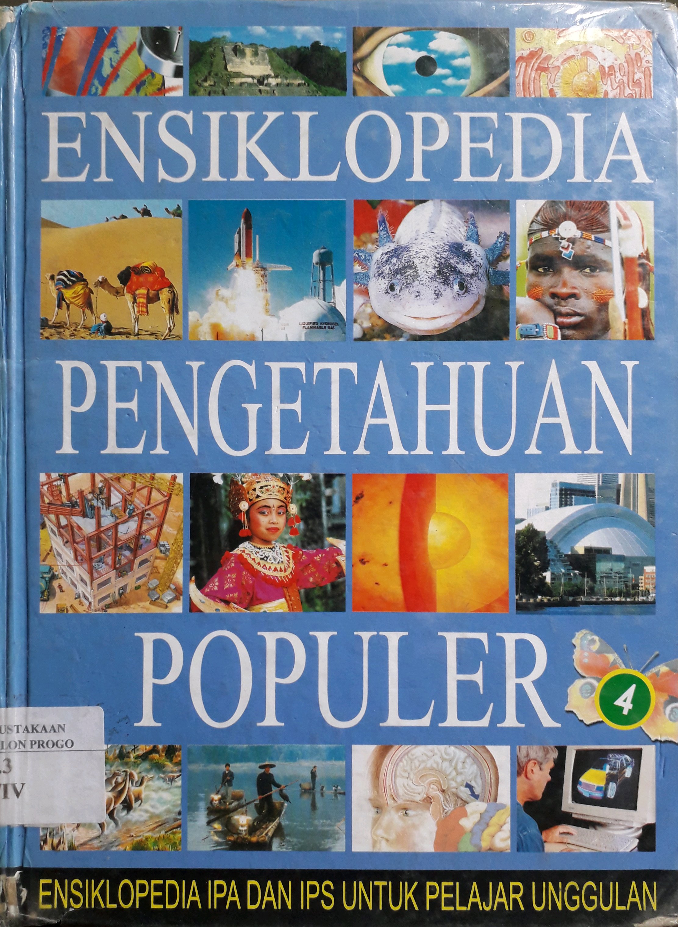 Cover Ensiklopedia Pengetahuan Populer 4 :  Navigasi - Reptilia
