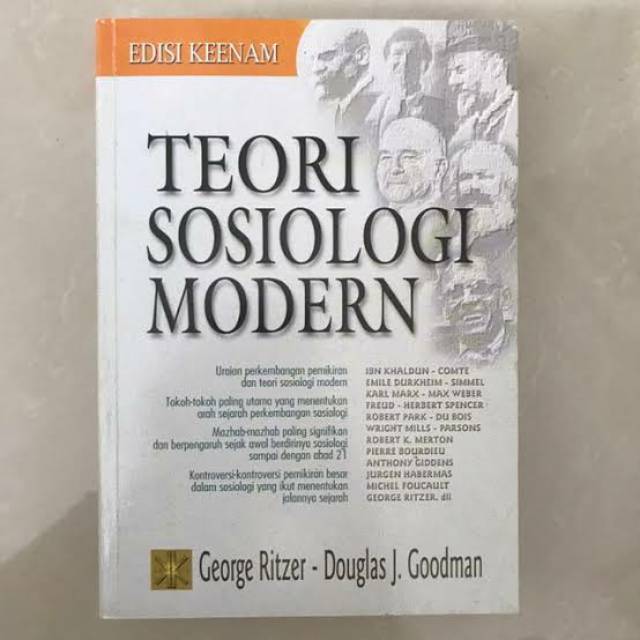 Cover Teori sosiologi modern edisi keenam / George Ritzer