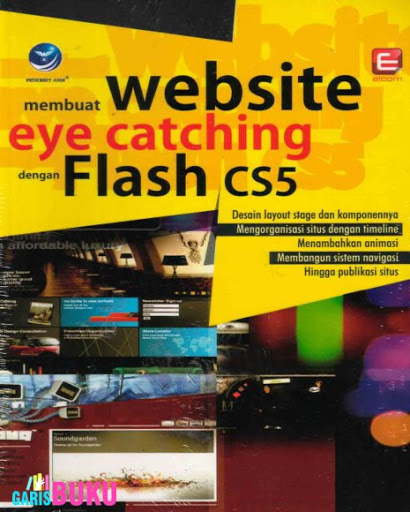 Cover Membuat website Eye Catching dengan Flash CS5