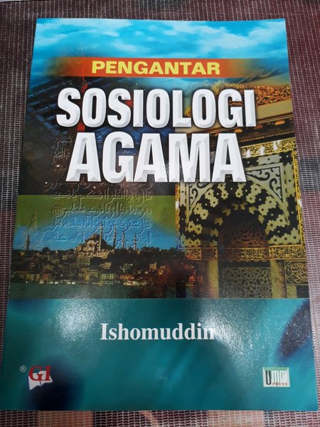 Cover Pengantar sosiologi agama / Penulis, Ishomuddin