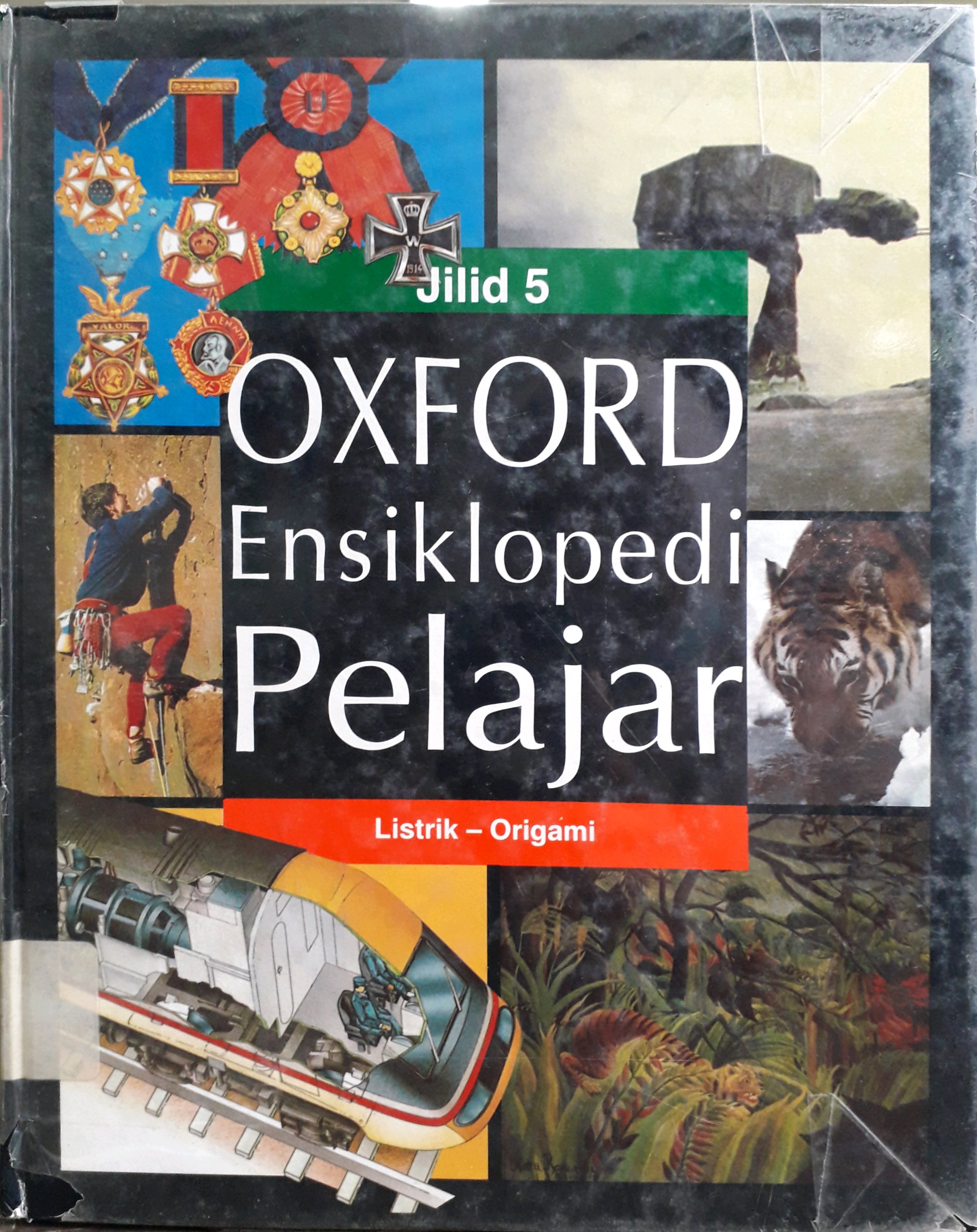 Cover Oxford Ensiklopedi Pelajar Jilid 5 :  Listrik - Origami