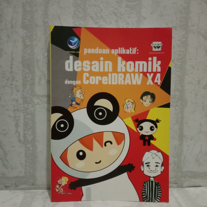 Cover Panduan Aplikatif Desain komik dengan Coredraw X4