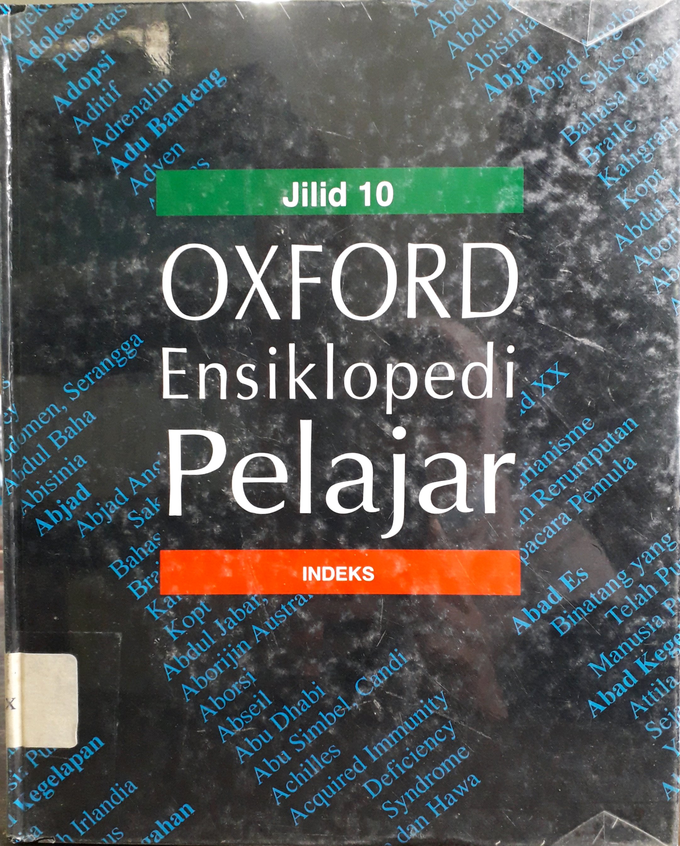 Cover Oxford Ensiklopedi Pelajar Jilid 10 :  Indeks