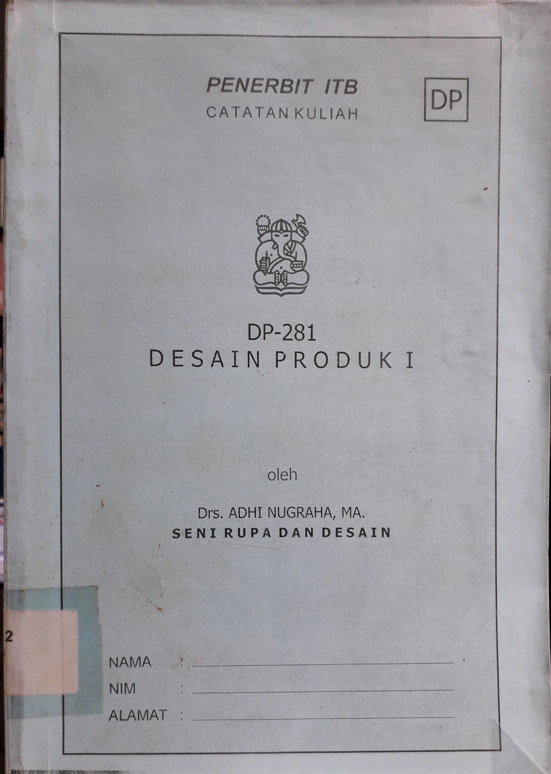 Cover Desain produk I / Penulis, Adhi Nugraha